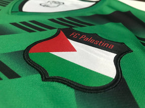 Camisa de Futebol Palestina Retrô (Verde/Preto)